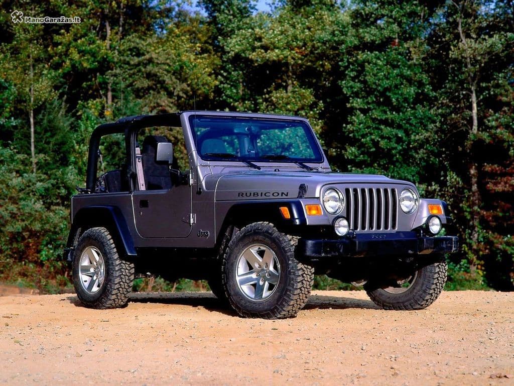 Jeep Wrangler II (TJ)  AT 121 HP AWD specifications and technical data |  
