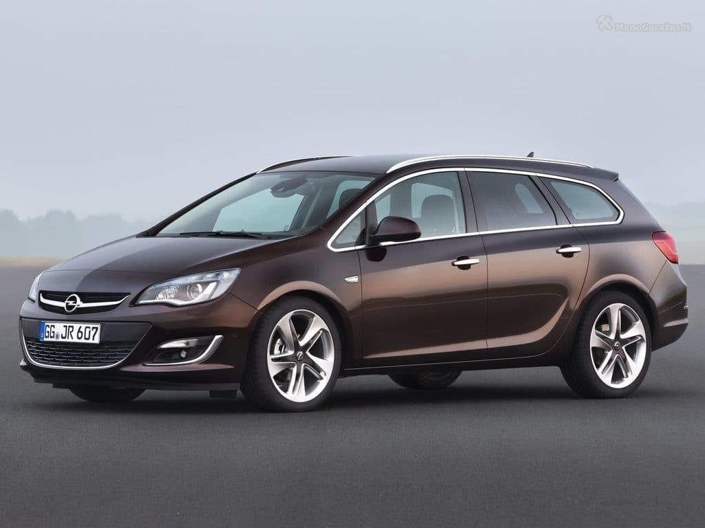 Opel Astra J Facelift 1.6 MT 115 HP specifications and technical data