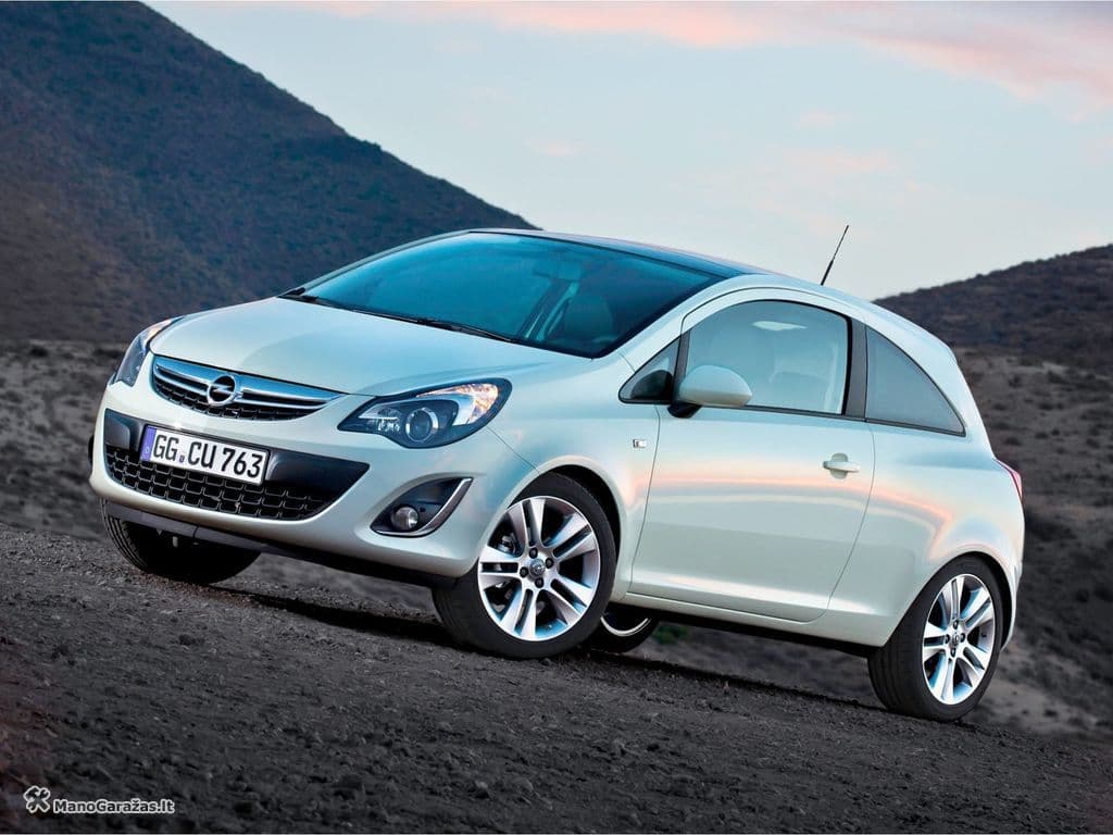 Opel Corsa D Facelift II 1.2 MT 85 HP specifications and technical data