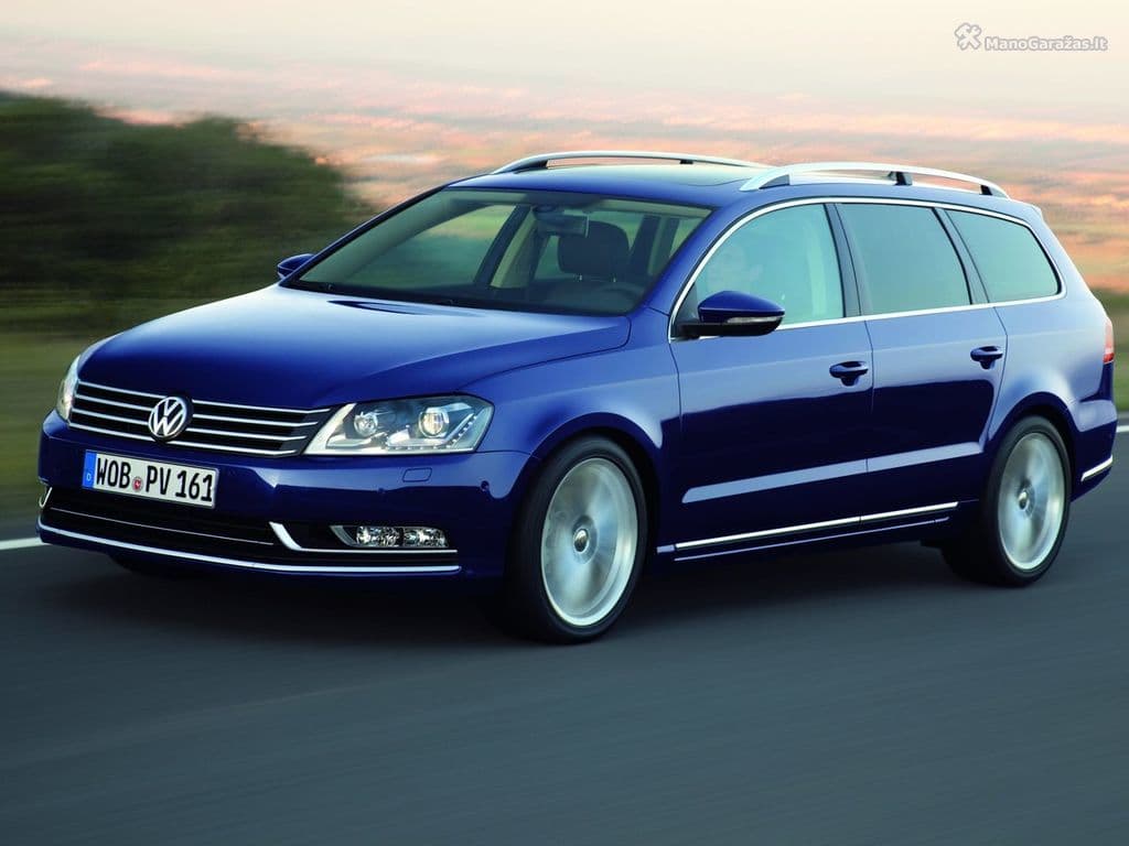 Volkswagen Passat B7 1.8 AMT 152 HP specifications and technical data