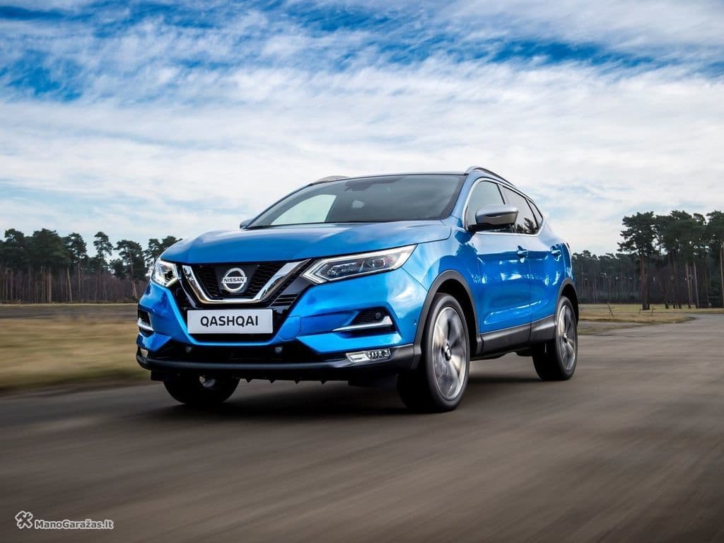 Nissan Qashqai II Facelift 1.6 MT 130 HP specifications and technical data