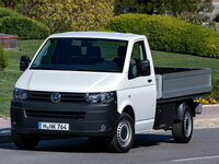 Volkswagen Transporter T5 Facelift Pickup vientisa kabina