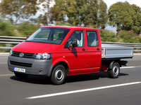 Volkswagen Transporter T5 Facelift Pickup dviguba kabina