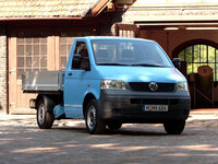 Volkswagen Transporter T5 Pickup vientisa kabina