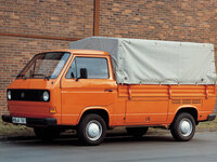 Volkswagen Transporter T3 Pickup vientisa kabina